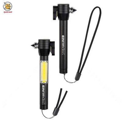 Car Safety Hammer With Flashlight