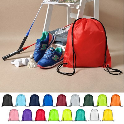 210D Polyester Drawstring Bag Size 16" x 20"