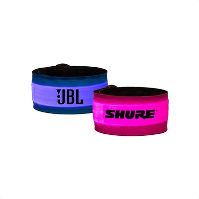 LED Light Up Tube Slap Wristband