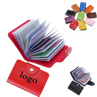 24-Slot RFID-Blocking Card Wallet