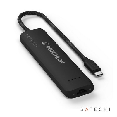 SATECHI® 7-in-1 USB-C Slim Multiport Adapter w/Ethernet