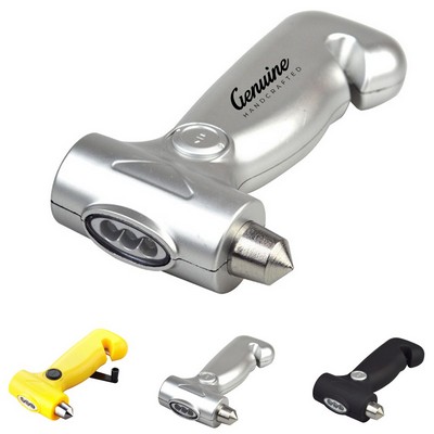 Safety Hammer with Dynamo Light